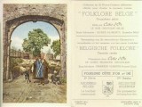 NI977 Folklore belge, Editi&eacute; par C&ocirc;te d&rsquo;Or, Le bon chocolat belge, Folklore C&ocirc;te d&rsquo;Or No 141, Deuxi&egrave;me s&eacute;rie