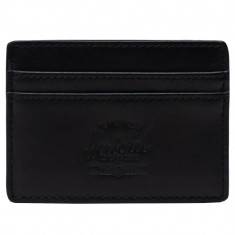 Portofele Herschel Charlie Leather RFID Wallet 11146-00001 negru
