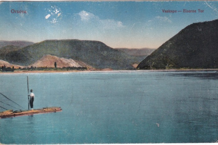 Orsova. Vaskapu. Eiserne Tor (circulata 1923)