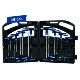 Set 16 chei HEX plus TORX maner T HYUNDAI HY-59551