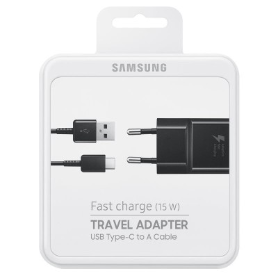 Incarcator retea Samsung Galaxy S9 G960 EP-TA20EBEC Fast Charging foto