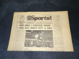 ZIARUL SPORTUL 8 APRILIE 1983 CRAIOVA BENFICA