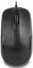 Mouse Delux DLM-136BU (Negru) foto