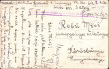 HST CP128 Carte poștală Feldpost 363 circulată Baia de Criș Regiment 71 Obuziere