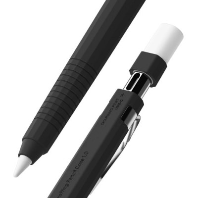 Suport Audoadeziv pentru Apple Pencil - Ringke - Black foto