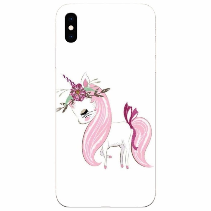 Husa silicon pentru Apple Iphone XS, Unicorn