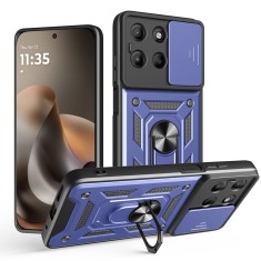 Husa Motorola Moto G77 protectie camera Asteroid GSM CamShield Series, albastru