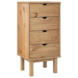 Cumpara ieftin Dulap cu sertar "OTTA", 45x39x90cm, lemn masiv de pin