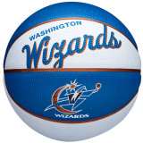 Cumpara ieftin Mingi de baschet Wilson Team Retro Washington Wizards Mini Ball WTB3200XBWAS alb