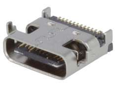Soclu USB C &icirc;n unghi 90&deg; USB 3.1 SMT