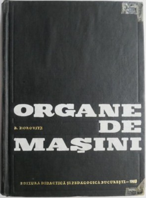 Organe de masini &amp;ndash; B. Horovitz foto