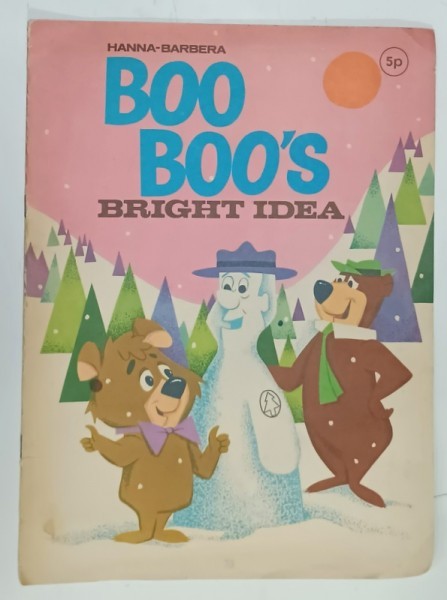 BOO BOO &#039;S BRIGHT IDEA by HANNA - BARBERA , 1972