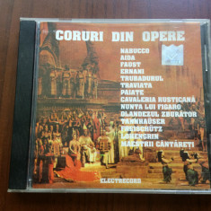 coruri din opere cd disc muzica opera Famous Choruses From Operas electrecord NM