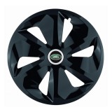 Set 4 capace roti pentru Land Rover, model Roco Black, R14