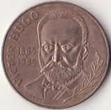 Moneda Franta - 10 Francs 1985 - Victor Hugo
