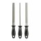Set 3 raspele otel T8, maner rezistent