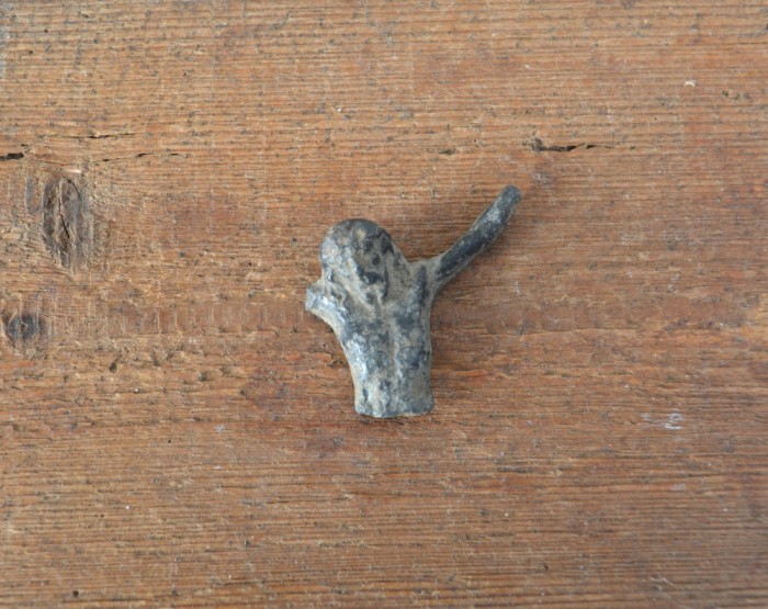 Corpus Christi de bronz fragment Spania sec 17-18