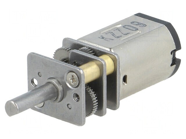 Motor cu Transmisie DC 6V 1,5A Ax D 380:1 Micro Metal HPCB