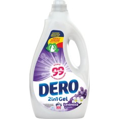 Detergent lichid Dero 2in1 Levantica si iasomie, 100 spalari, 5L