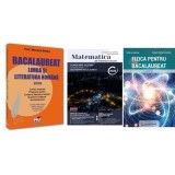Pachet Bacalaureat 2026. Limba si literatura romana, Matematica pe intelesul tuturor 2026. M-mate-info, M-stiintele naturii si Fizica - Mariana Badea,