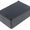 Carcasa ABS, 80mmx120mmx41mm, IP55, MASZCZYK - KM-75 BK