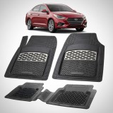 Cumpara ieftin Covorase Auto Hyundai Accent V (HC/YC: 2017&ndash;2022)-Cauciuc Tip Tavita-Silver