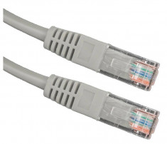 Cablu retea Esperanza EB275E UTP Cat 5E Patchcord 3 m Gri foto