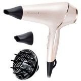 Uscator de par PROluxe AC9140, ionizare, 2400 W, tehnologie OPTIheat, functie PRO+ Style Shot, 3 trepte temperatura, 2 viteze, jet de aer rece, 2 conc, Remington