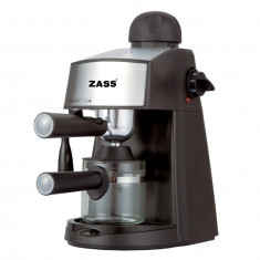 Espressor manual Zass ZEM 06, 800W, 3,5 bari, Capacitate 4 cesti - RESIGILAT