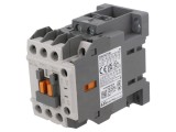 Contactor cu 3 poli și 3 contacte auxiliare, 48VDC 9A