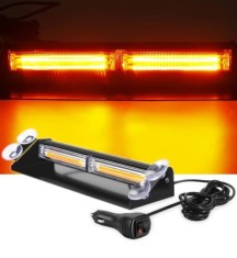 40W COB LED BAR Lumina de Stroboscopica Girofar Avertizare Rezista 12V 24V