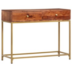 vidaXL Masă consolă, 100x35x76 cm, lemn masiv de acacia 286175