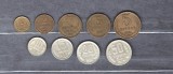 URSS (RUSIA) - LOT 9 MONEDE 1, 2, 3, 5, 5, 10, 15, 20, 50 COPEICI (3)