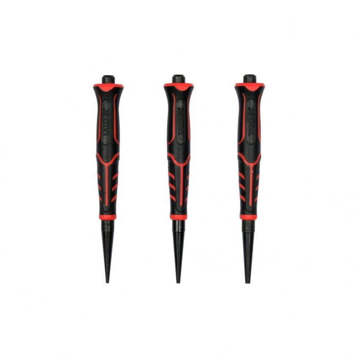 Set punctatore cu maner, 3 buc Yato YT-47155