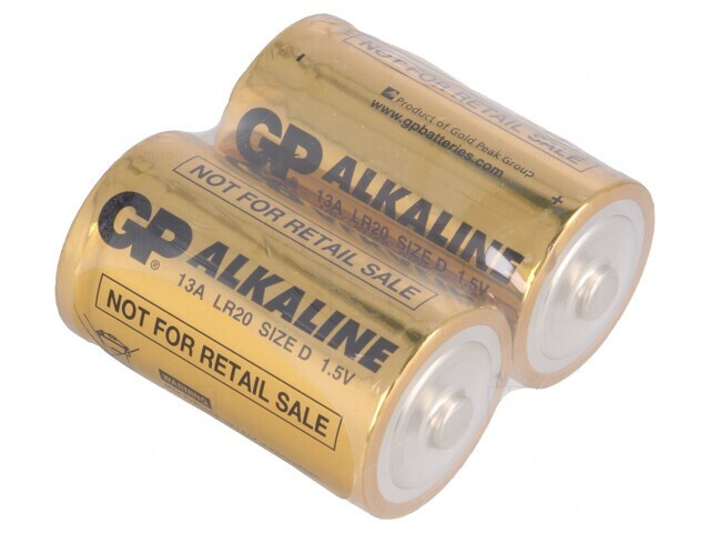 Baterii Alcaline 1,5V D - Pachet 2 Bucăți