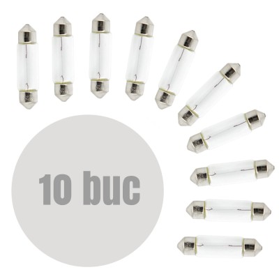 CARGUARD - Bec auto SV8.5- 11x39mm 12V 5W - set de 10 foto