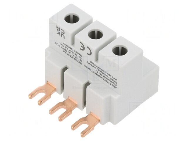 Bară colectoare 3 Poli 100A 35mm2 690VAC 250VDC