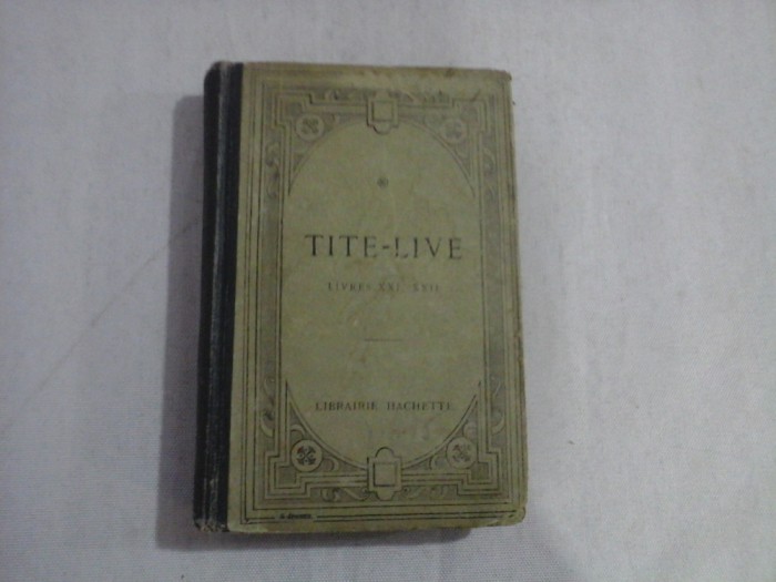 TITE-LIVE - O. RIEMANN