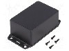 Carcasa ABS, 57mmx87mmx39mm, IP54, HAMMOND - 1591XXLSFLBK