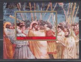 A10 ZZC 54 - Colita foarte veche - Ajman - pictura religioasa, Arta, Stampilat