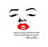 Cumpara ieftin Sticker decorativ, Marilyn Monroe, 87 cm, 709STK