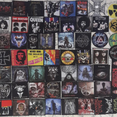 Patch Metallica,Rammstein,Slayer,Nirvana,Disturbed,Guns n Roses,Maiden,AC/DC