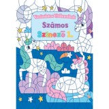 Var&aacute;zslatos unikornisok - Sz&aacute;mos sz&iacute;nező 1.