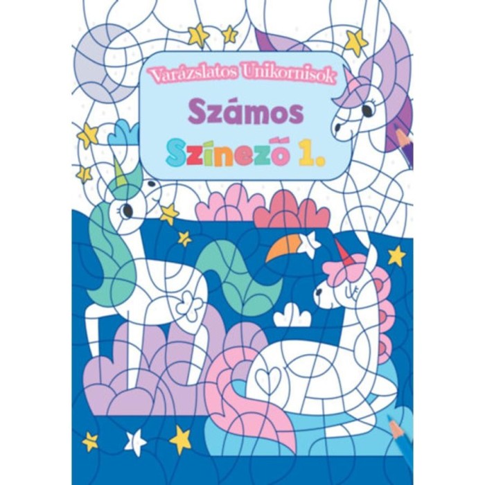 Var&aacute;zslatos unikornisok - Sz&aacute;mos sz&iacute;nező 1.