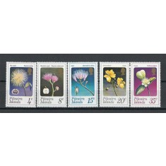 Pitcairn Islands 1973 Mi 130/34 MNH, nestampilat - Flori