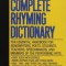 The Complete Rhyming Dictionary