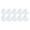 Set 10 protectii colturi pentru siguranta copii, drepte, 40x20mm, silicon, transparent Household NewTrend