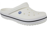 Cumpara ieftin Papuci flip-flop Crocs Crocband 11016-100 alb, 36.5, 37.5, 48.5