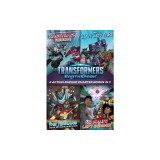 Transformers Earthspark 4 Action-Packed Chapter Books in 1!: Optimus Prime and Megatron's Racetrack Recon!; The Terrans Cook Up Some Mischief!; May th