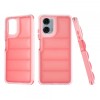 Husa pentru Motorola Moto G24 Power, Techsuit, Wave Shield, Rosie